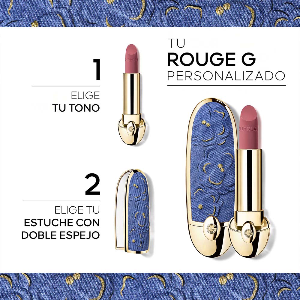 ROUGE G CASE PARA LABIAL (ESTUCHE PARA LABIAL RECARGABLE)